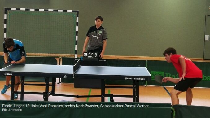 Tischtennis Stadtmeisterschaft 2021 Halle/Saale