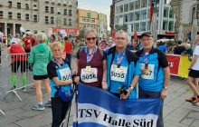 TSV Halle Süd beim Mitteldeutschen Marathon