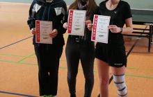 Siegerehrung Damen Stadtrangliste Halle 2020 FOTO JHTSVHSTT