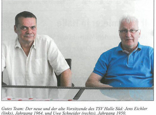 TSV Halle Süd: J. Eichler, U. Schneider
